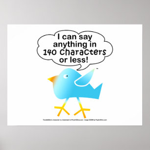 posters de 140 caracteres y arte mural