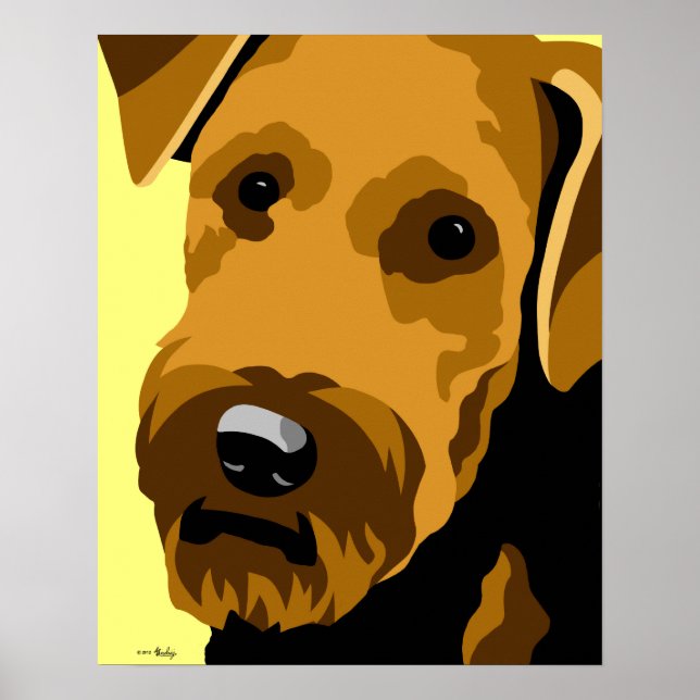 Posters de Airedale Terrier (Frente)