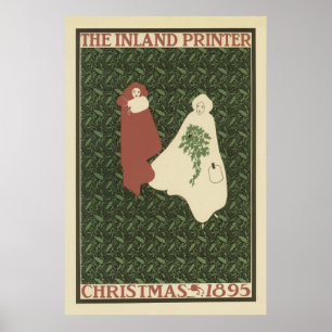 Posters de Art Nouveau - Poster de Navidades