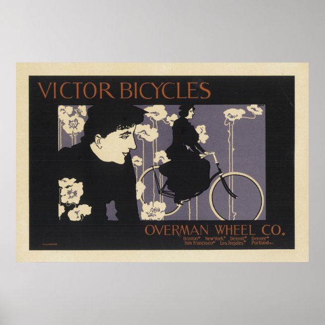 Posters de Art Nouveau - Victor Bicycles (Frente)