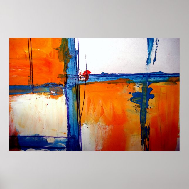 Posters de arte abstracto moderno (Frente)