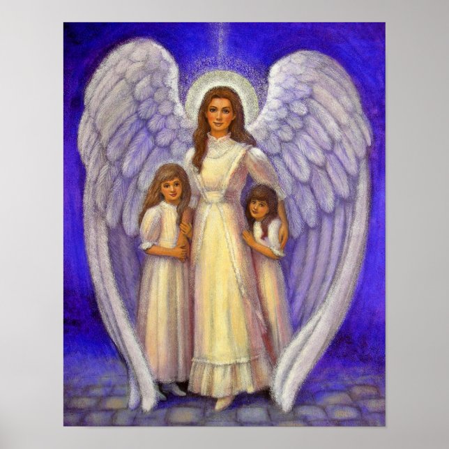 Posters de arte angel de Victoria chicas niños gua (Frente)