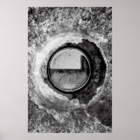posters de arte de "Aqua Orb Grey" de JTG