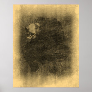 Posters de arte de Black Bear Vintage