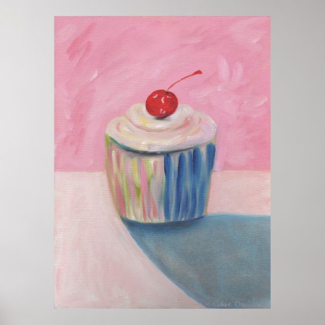 Pósters de Arte de Cupcakes - Regalos - Bright Kit (Frente)