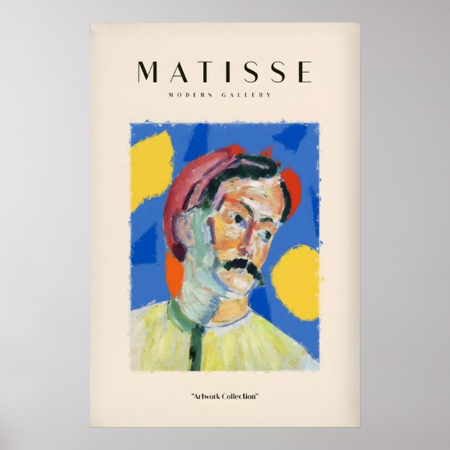 Pósters de arte de Matisse - Impresión de retrato  (Frente)