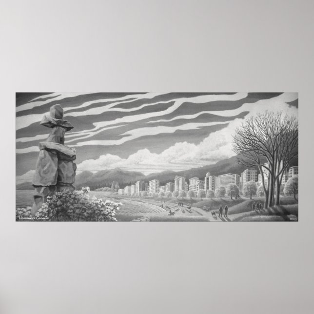Posters de arte de Vancouver Impresiones de Vancou (Frente)