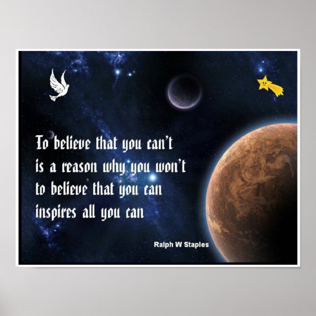 posters de autoconfianza (Frente)