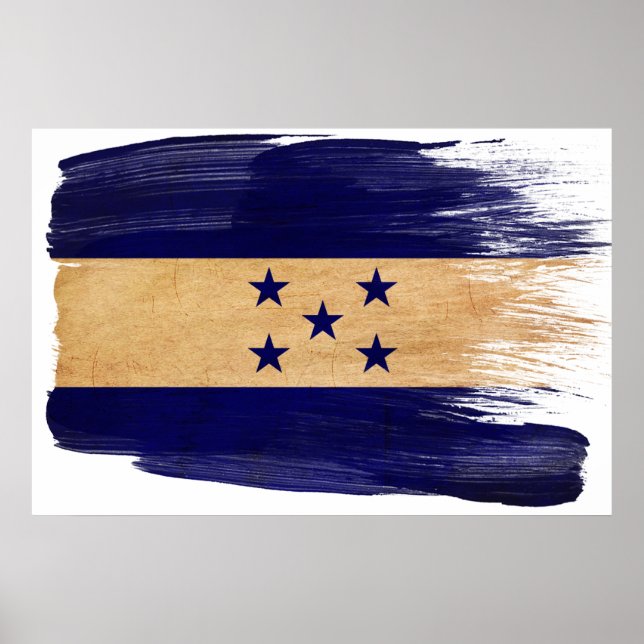 Posters de Bandera de Honduras (Frente)
