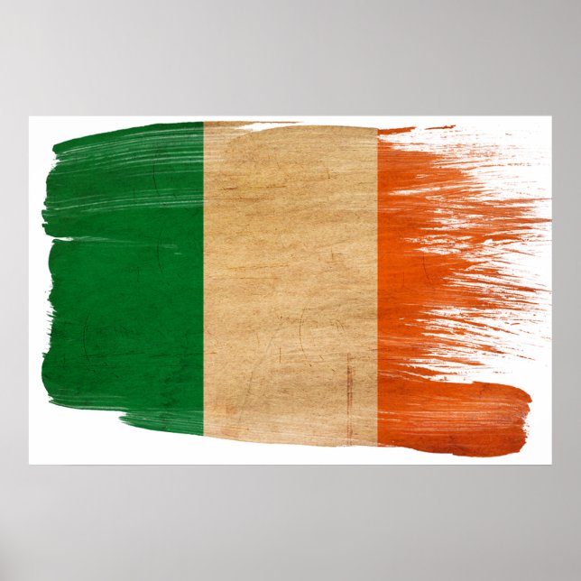 Posters de bandera de Irlanda (Frente)