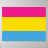 Posters de Bandera Pansexual
