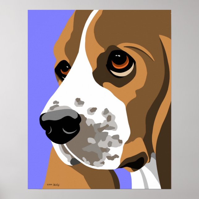 Posters de Basset Hound (Frente)
