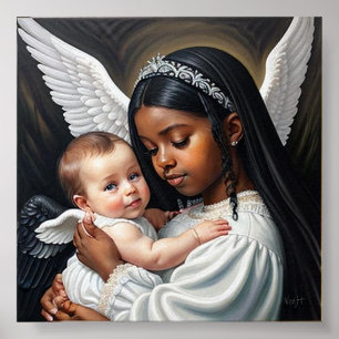 Posters de bebés ángel