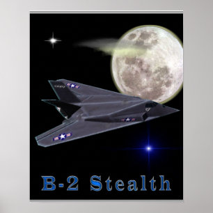Posters de bombarderos furtivos B-2