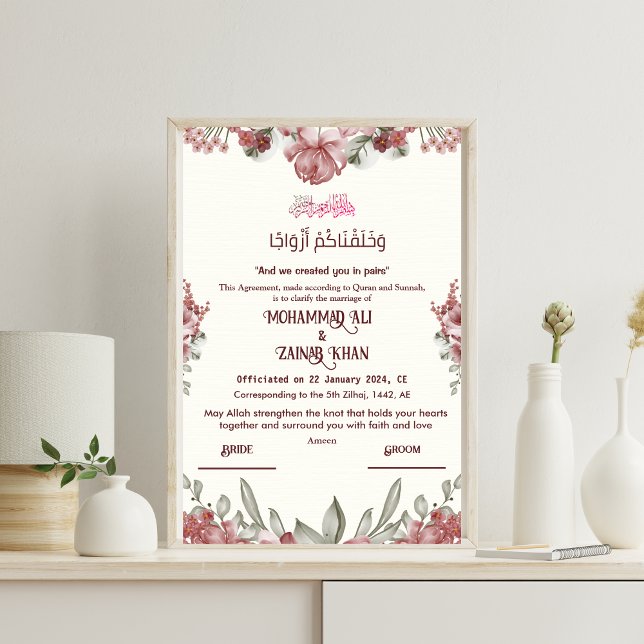 Posters de Certificación de Floral de Lujo (Subido por el creador)