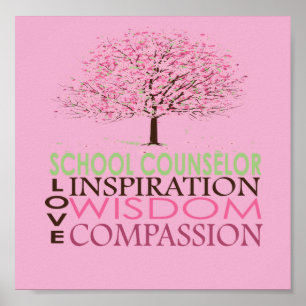 Posters de consejeros escolares personalizados
