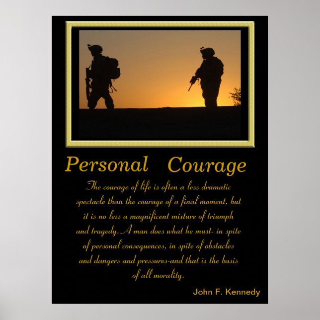 Posters de coraje personal 2b (Frente)
