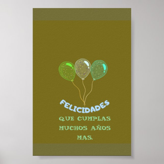 POSTERS DE CUMPLEAÑOS (Frente)
