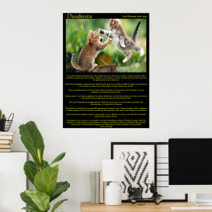 Posters de Desiderata Cat Fight