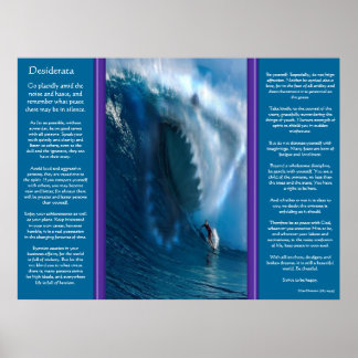 Posters de Desiderata Shark Face