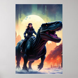 Pósters de dinosaurios para adultos o habitación d