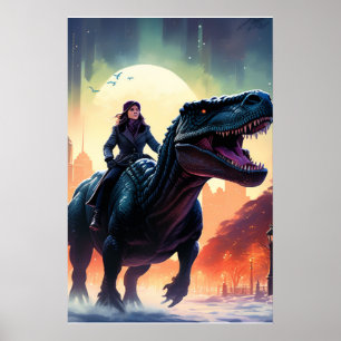 Pósters de dinosaurios para adultos o habitación d