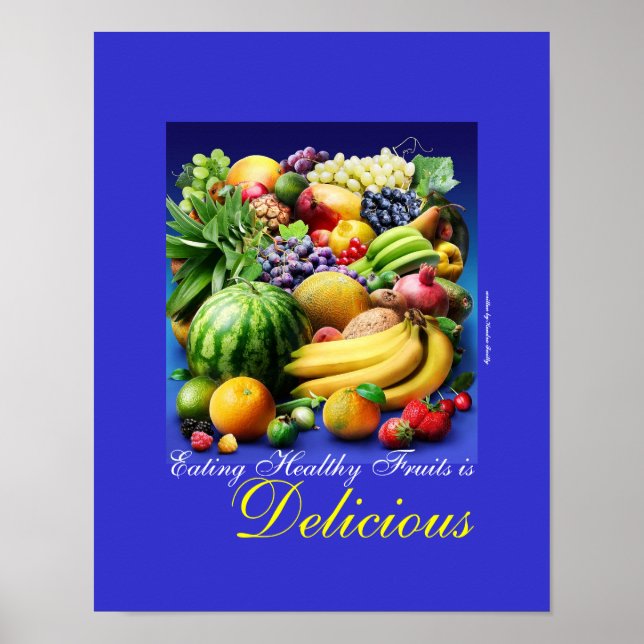 Posters de frutas (Frente)