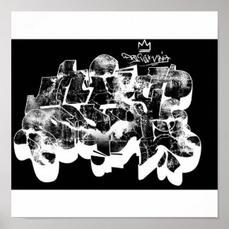 posters de graffiti de chatarra