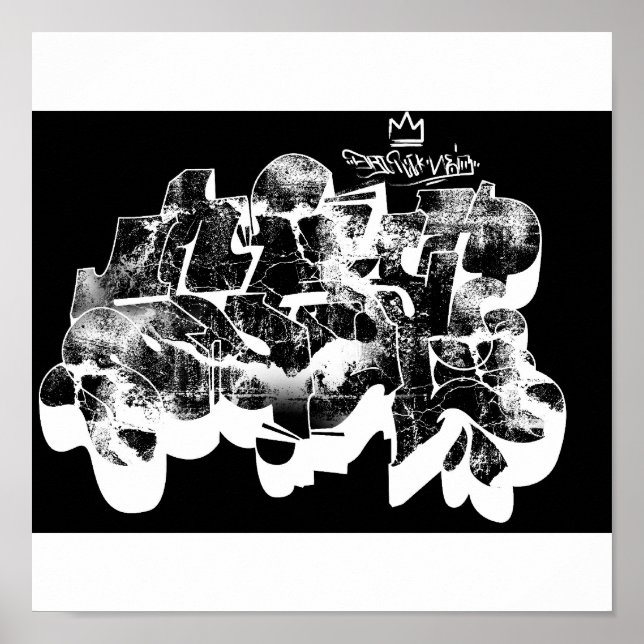 posters de graffiti de chatarra (Frente)