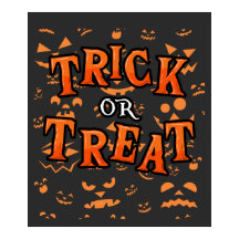 Posters de Halloween con trucos o trucos