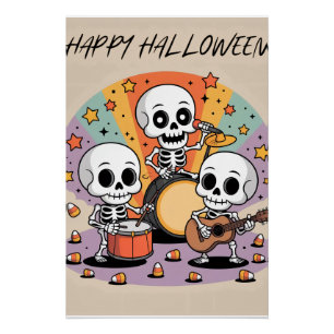 Posters de Halloween - Cuidadoso, divertido y fest