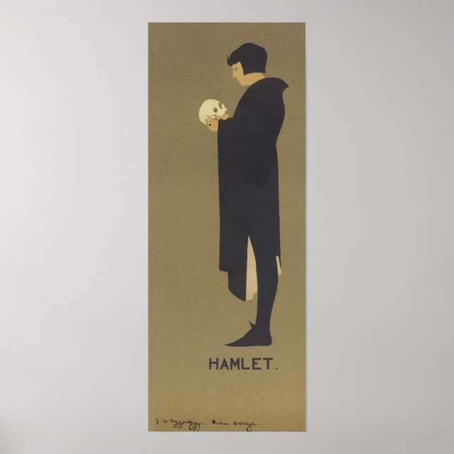 Posters de Hamlet Art Nouveau (Frente)