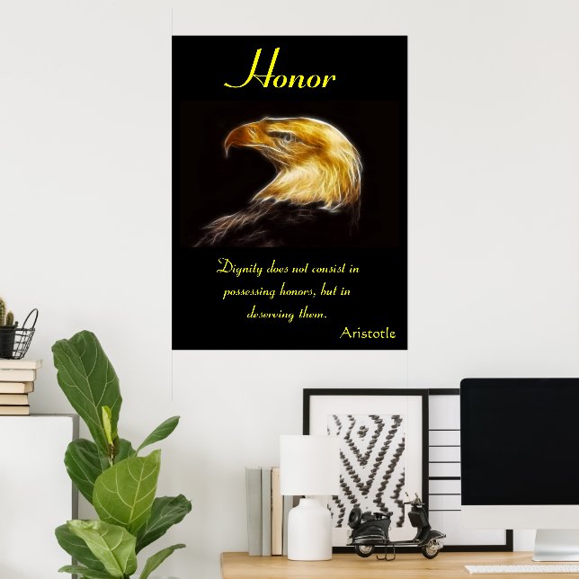 Posters de Honor Eagle (Oficina en casa)