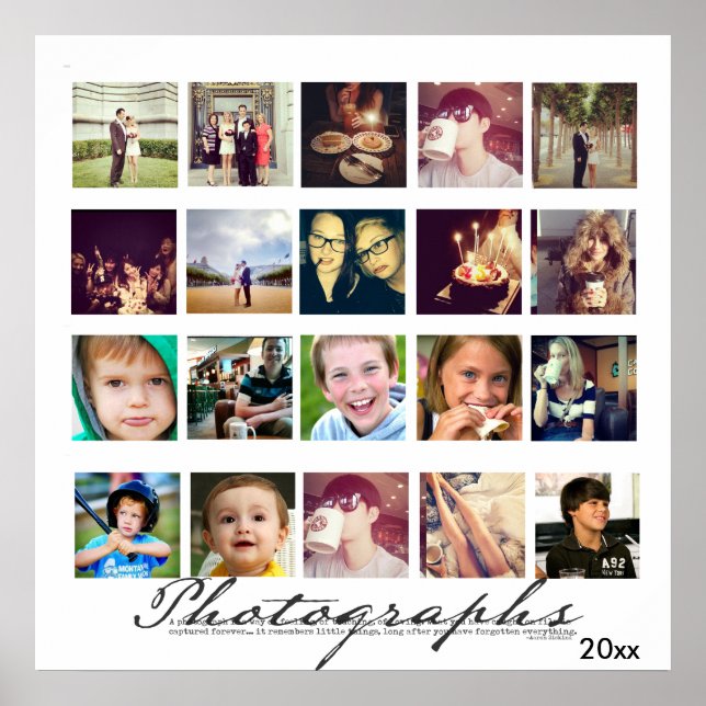 Posters de Instagram (Frente)
