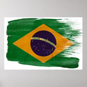 Posters de la bandera de Brasil