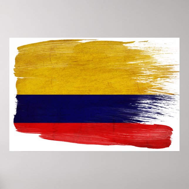Posters de la bandera de Colombia (Frente)