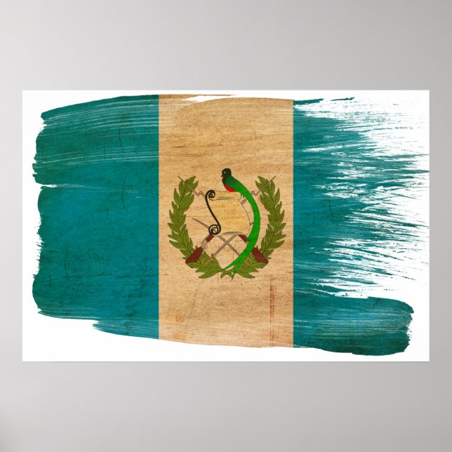 Posters de la bandera de Guatemala (Frente)