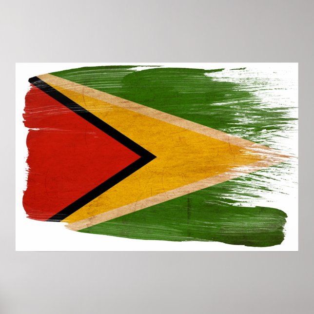 Posters de la bandera de Guyana (Frente)