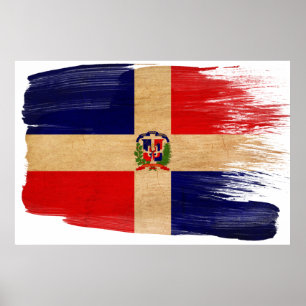 Posters de la bandera de la República Dominicana