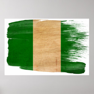 Posters de la bandera de Nigeria