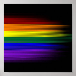 Posters de la bandera del arco iris