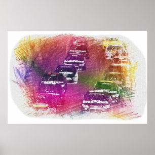 Posters de la Carreras de fin de semana del Día Co