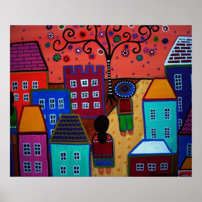 Posters DE LA CIUDAD DE MÉXICO (Frente)