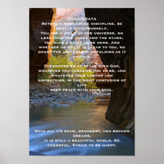 POSTERS de la cueva de DESIDERATA