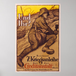 Posters de la guerra del vintage de Alemania