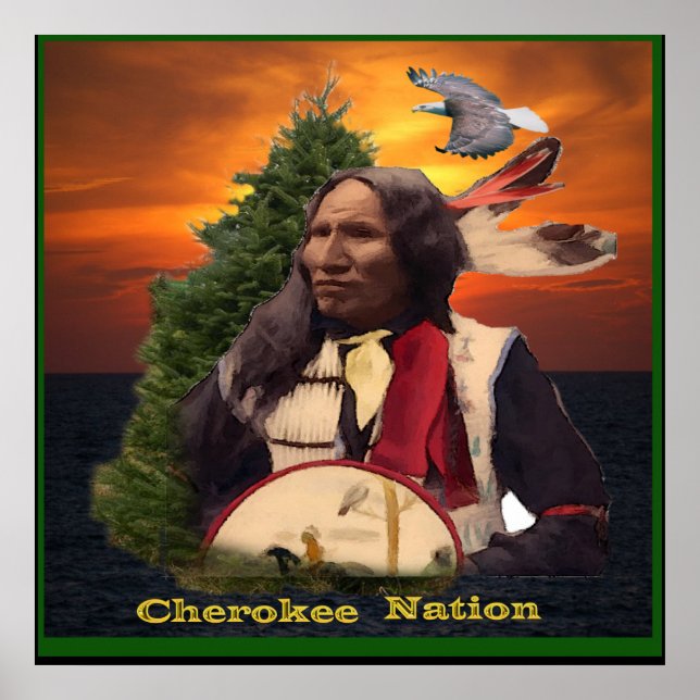 Posters de la India de Cherokee (Frente)