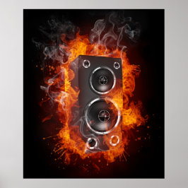 Posters de la música caliente del tabaco