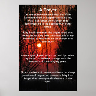 Posters de la pasarela roja de la oración
