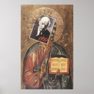 Posters de la propaganda de Unión Soviética de la