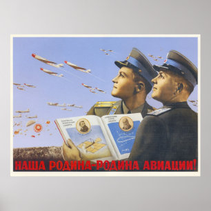 Posters de la propaganda de Unión Soviética de la
